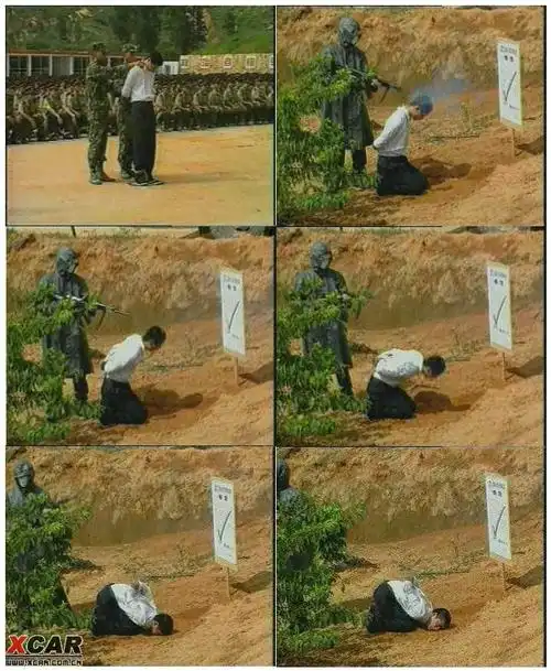 18 kb)    枪毙犯人照片多图脆弱者勿进