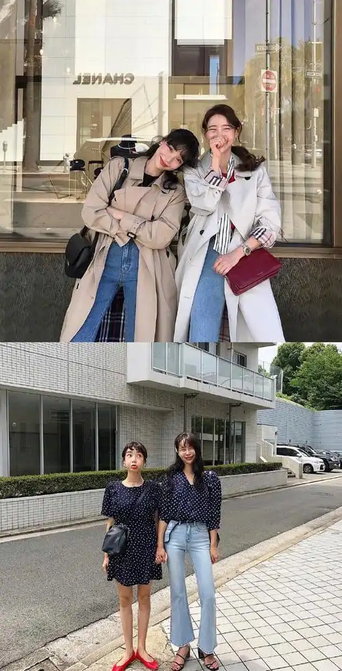 闺蜜出游合照pose参考合集