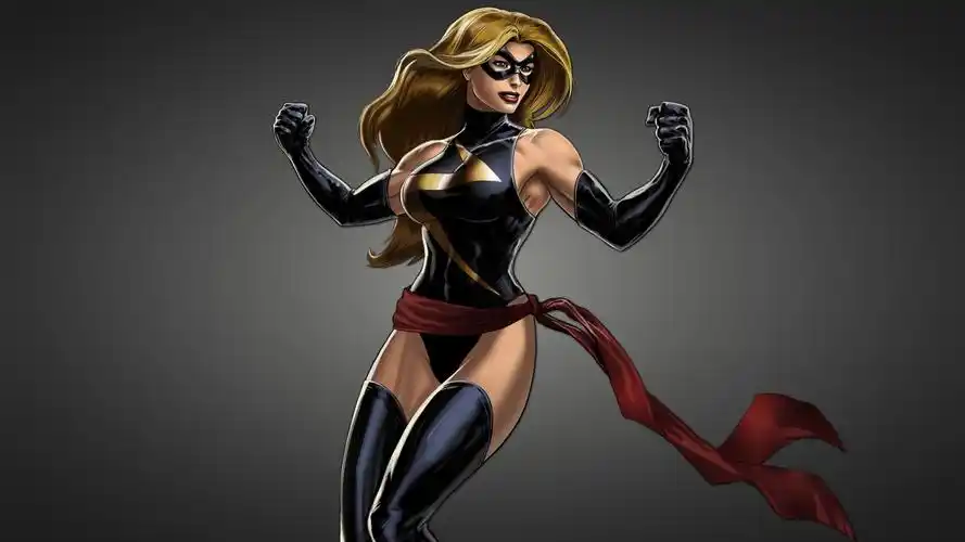 《漫威超级英雄》惊奇女士桌面壁纸 - 第6张