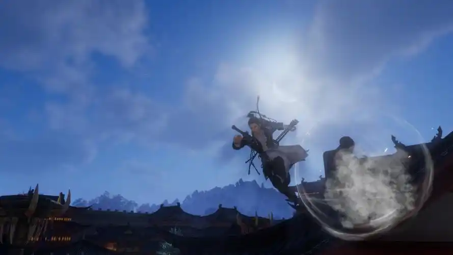 飞檐走壁剑网3壁纸大赛壁纸图片_桌面壁纸图片_壁纸下载-元气壁纸