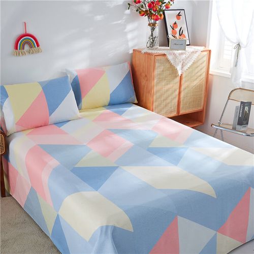 惠寻京东自有品牌老粗布三件套加厚凉席空调席清爽透气可水洗15m床艾