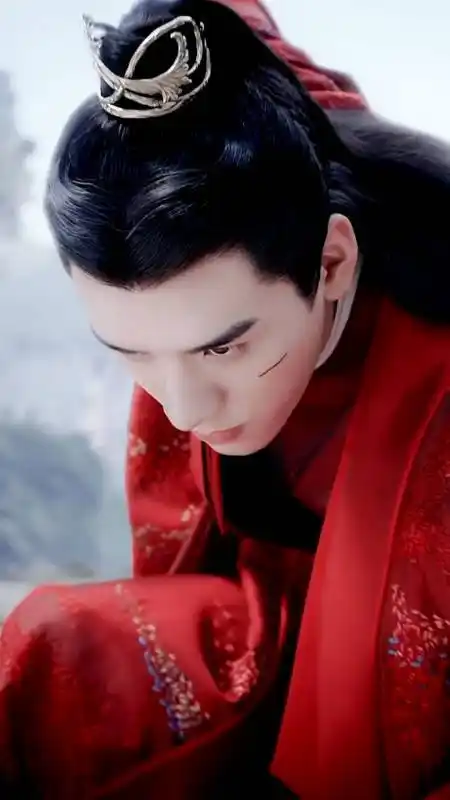 山河令温客行周子舒#红衣绝色疯批美人谷主战损太上头了,这就是那个