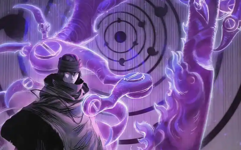 【手机动态壁纸】轮回眼佐助——须佐能乎!_哔哩哔哩_bilibili