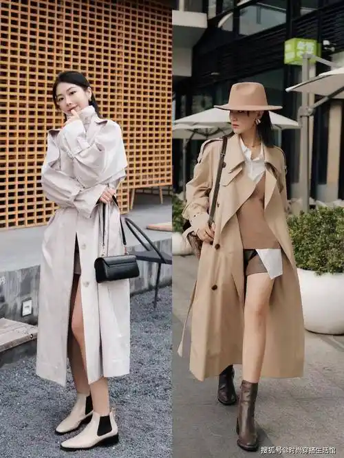 原创穿风衣时别再乱配鞋子今年有这2鞋3靴就够了时髦又显高