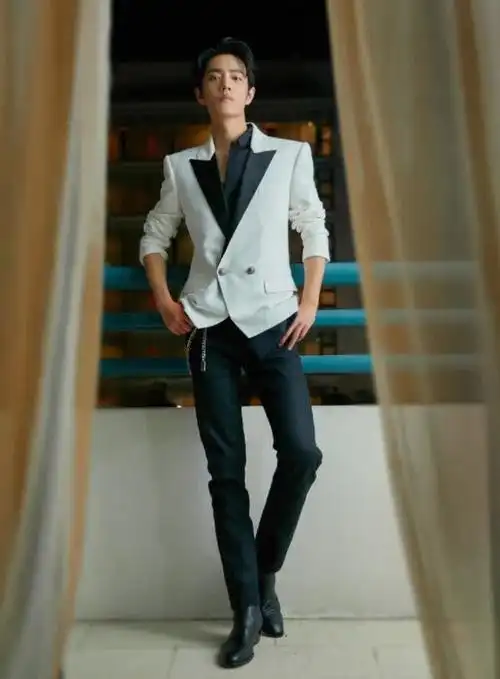 肖战儒雅帅气写真图片