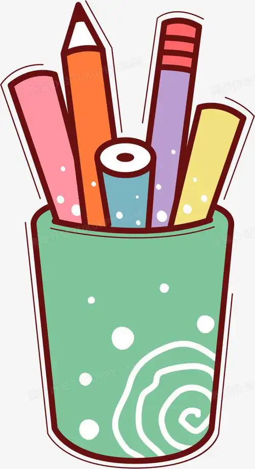 卡通笔筒