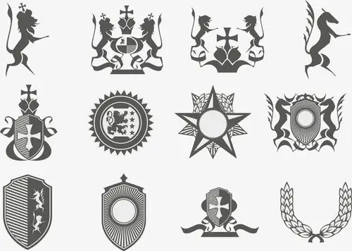 关键词 : 手绘勋章,徽章,免费矢量下载,复古,矢量图[声明] 觅元素所有