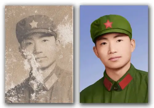 北京老照片翻新