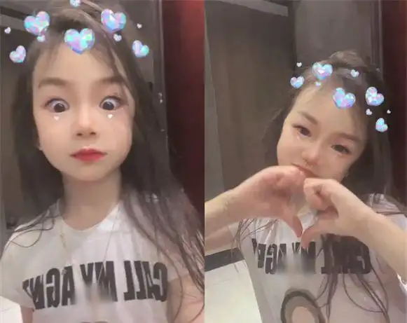 戚薇晒视频为6岁女儿庆生lucky完美继承妈妈基因如复制粘贴