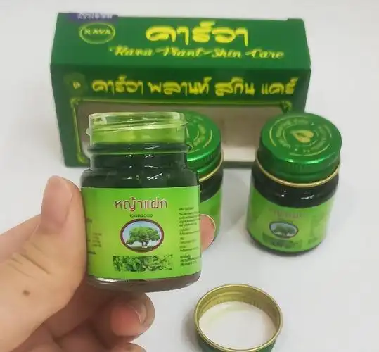 泰国卡瓦库德青草薄荷膏鼻塞昆虫叮咬擦伤晒伤可用