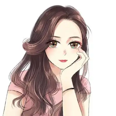 黑白情侣头像手绘