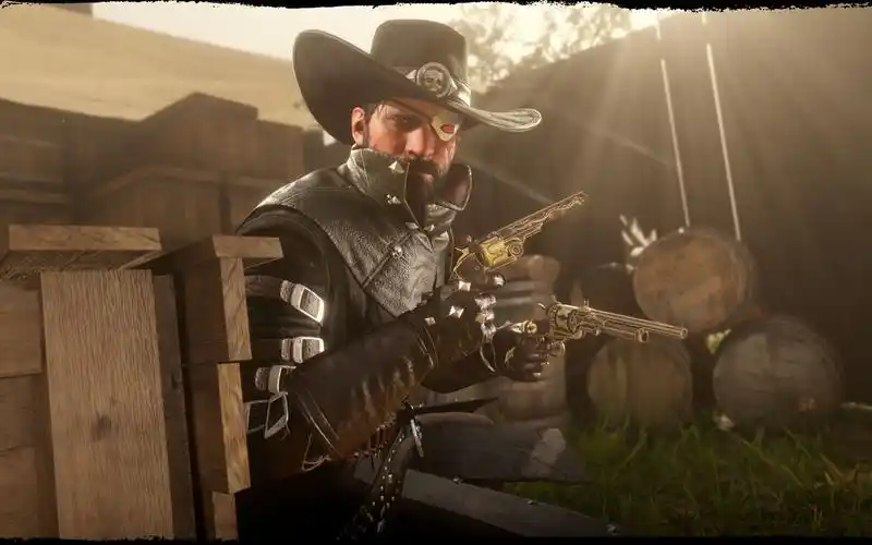 《荒野大镖客ol》新赏金猎人满级职业服装实际演示