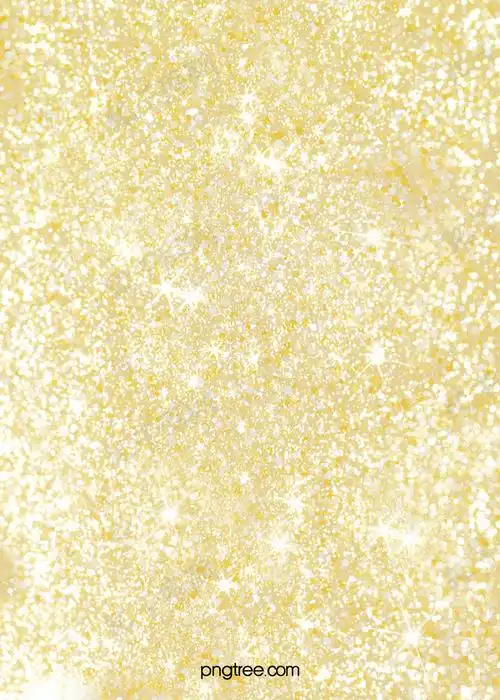 黄色闪光金粉背景