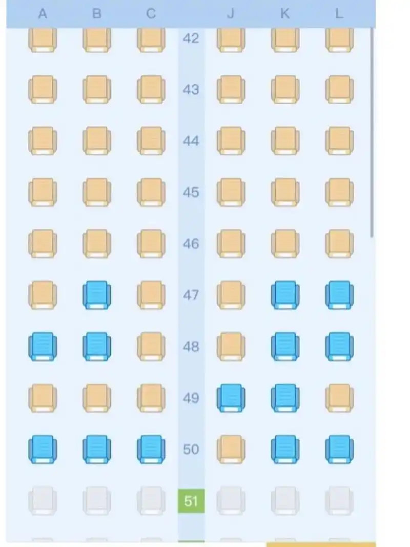 厦航波音737-800选座 靠窗的!l最好吧 大数据帮我推