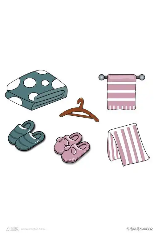 卡通手绘生活用品元素