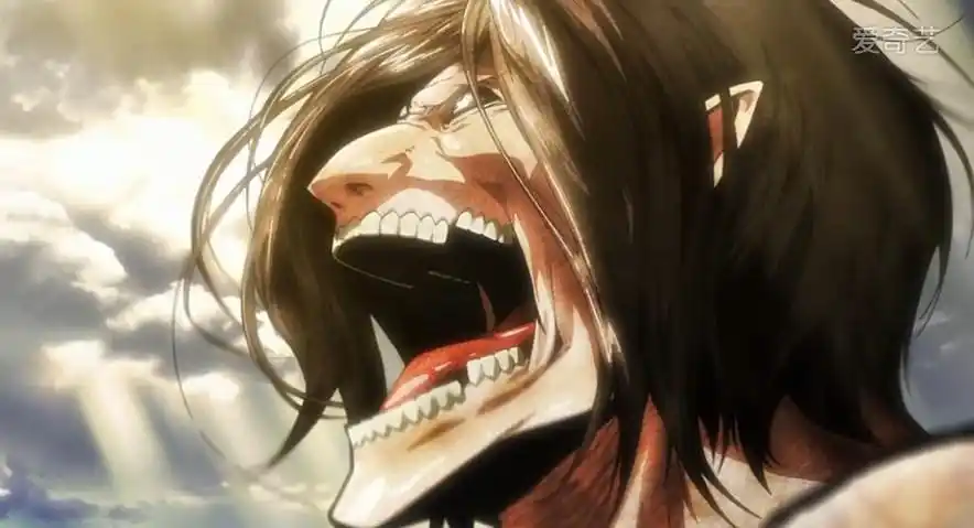 07# 这应该就是巨人化了的艾伦了吧 宣泄人类的愤怒.