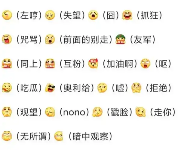 现代年轻人聊天多用表情包及表情符号来代替语言进行交流.