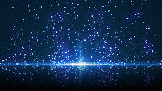 唯美粒子倒影背景gif