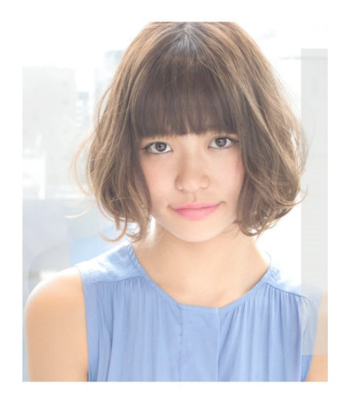 方脸女生适合的发型图片适合什么发型