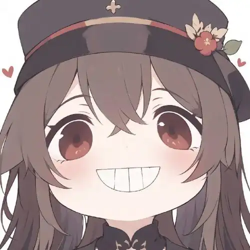 原神4.4版本##原神#  大脸蛋呲牙头像