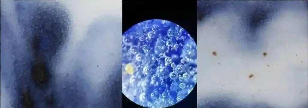 气泡16:气泡其实鉴定瓷器用的最少的要素就是气泡,我是坚定的反气泡论