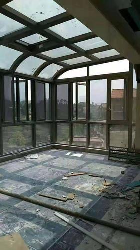 深圳阳光房定做玻璃雨棚欧式阳光房