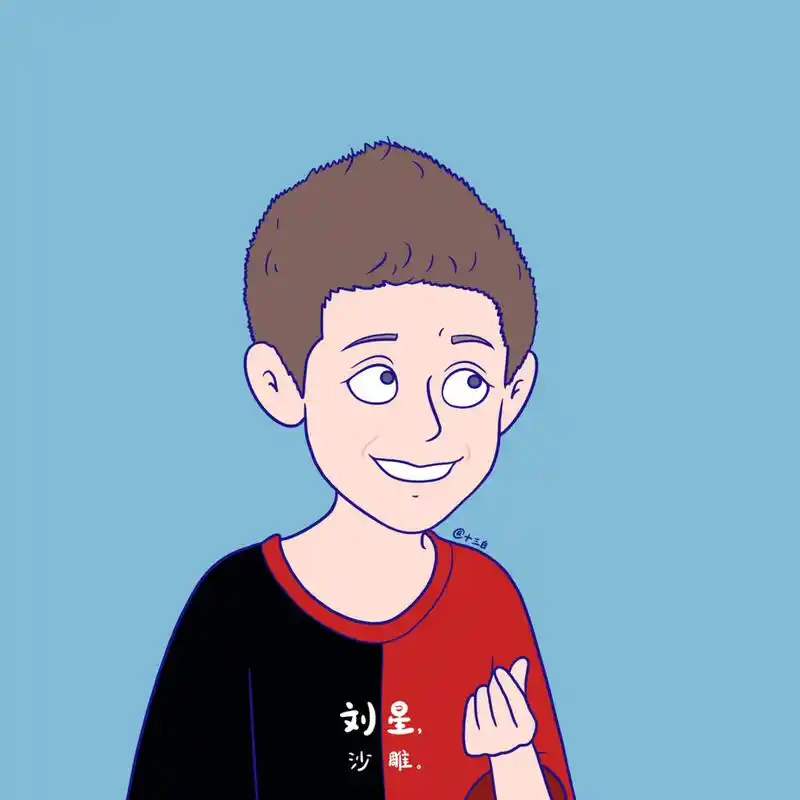 《家有儿女》里8个角色 人物卡通漫画q版画 我的原创插画 #手绘头像