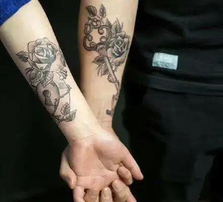 26款适合情侣纹身的漂亮纹身图案作品