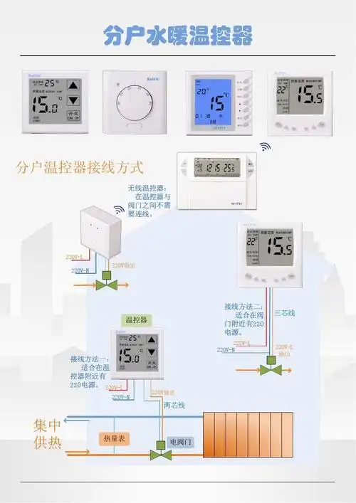 水暖温控器接线图