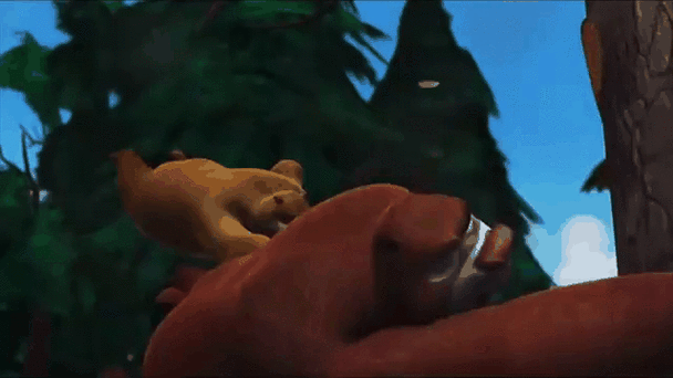 熊出没里的穿帮镜头