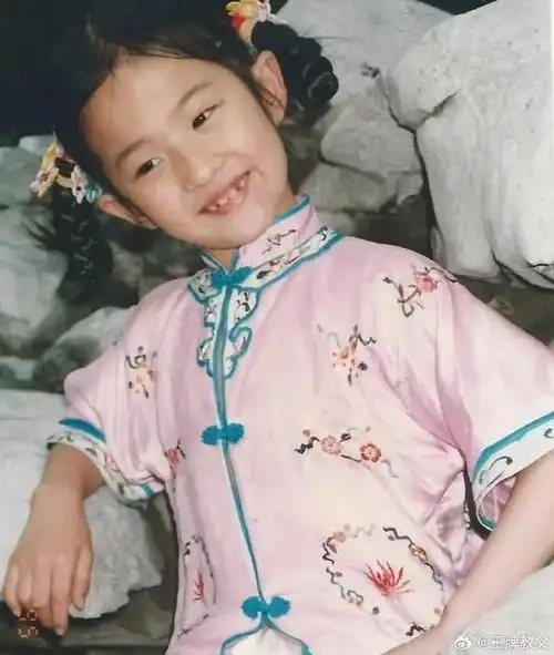 小时候的刘亦菲真的是美人胚子