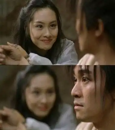 周星驰朱茵经典情侣头像