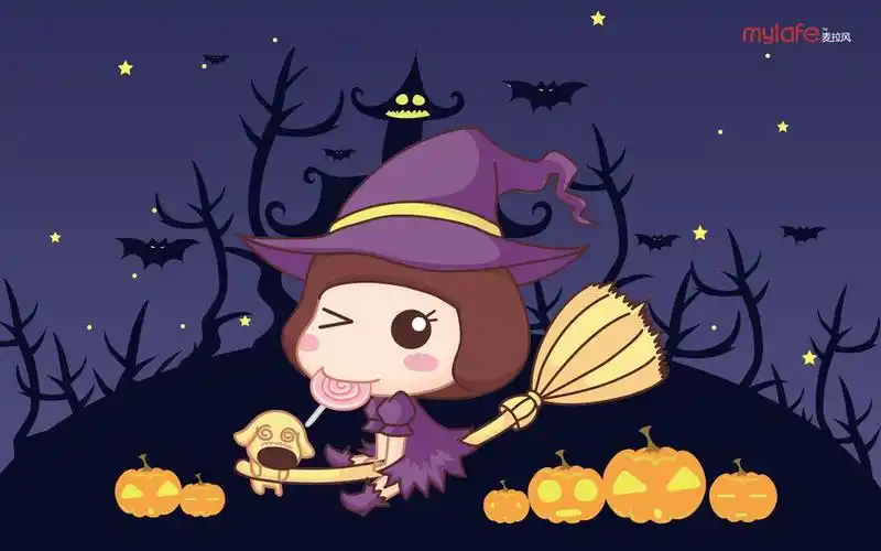 可爱卡通万圣节