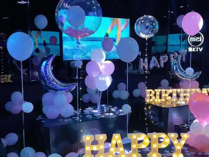 ktv气球布置  #ktv气球布置生日  #ktv气球装饰  #ktv气球派对布置