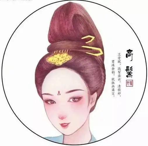 古代女子的发型 即使今日来看也属惊艳!