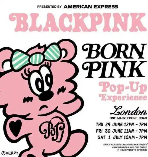 verdy在日本艺术家 verdy 宣布成为人气女团 blackpink 巡演《born
