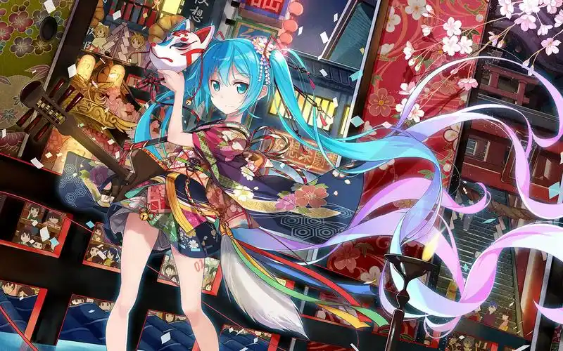 精选唯美初音未来桌面壁纸2
