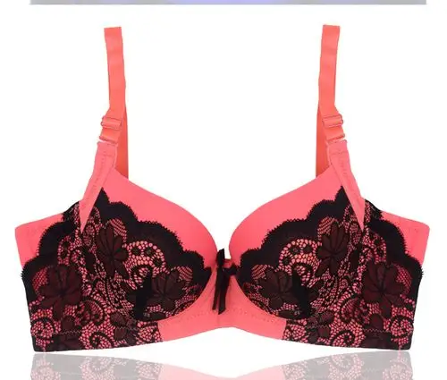 外贸六排扣大码文胸现货性感蕾丝女士内衣义乌文胸胸罩跨境批发.