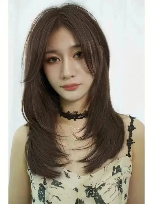 少/油腻颅顶蓬松 脸型立体 小脸效果97气质纹理 发尾c型卷#今日发型