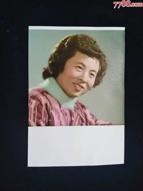 烫发的女子,手工上色照,9厘米-12厘米-价格:55元-se81779183-老照片