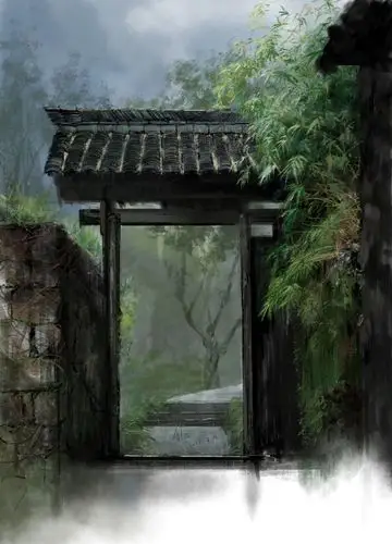 古色古香小院落:闲意态,细生涯,牛栏西畔有桑麻