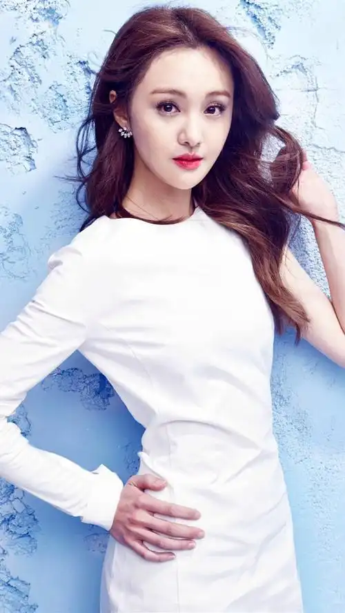 郑爽清新美照手机壁纸