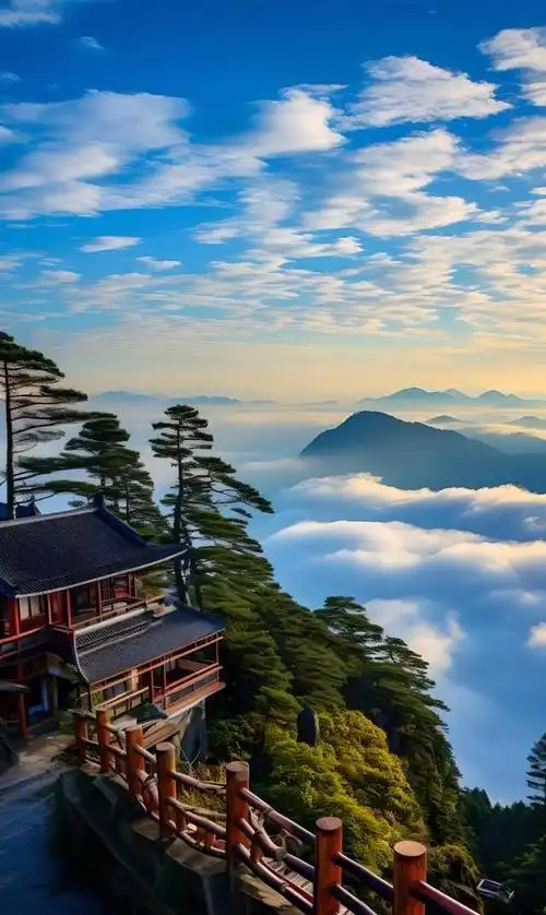 阿里山,云雾缭绕的仙境