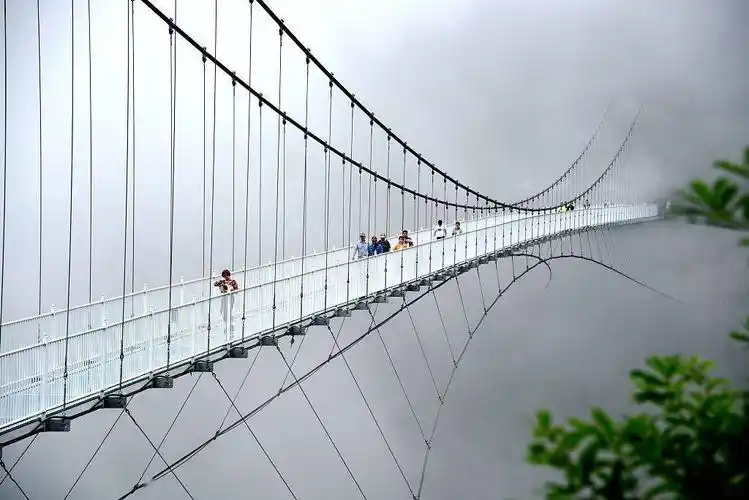 你知道吗?我国玻璃栈道景观已超2000个!_视觉