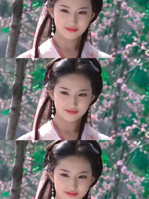 刘亦菲王语嫣天龙八部桃花般绝色