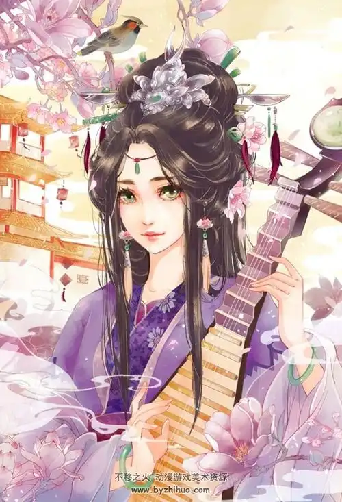 国风古装人物男女插画插图分享包高清下载 1502p