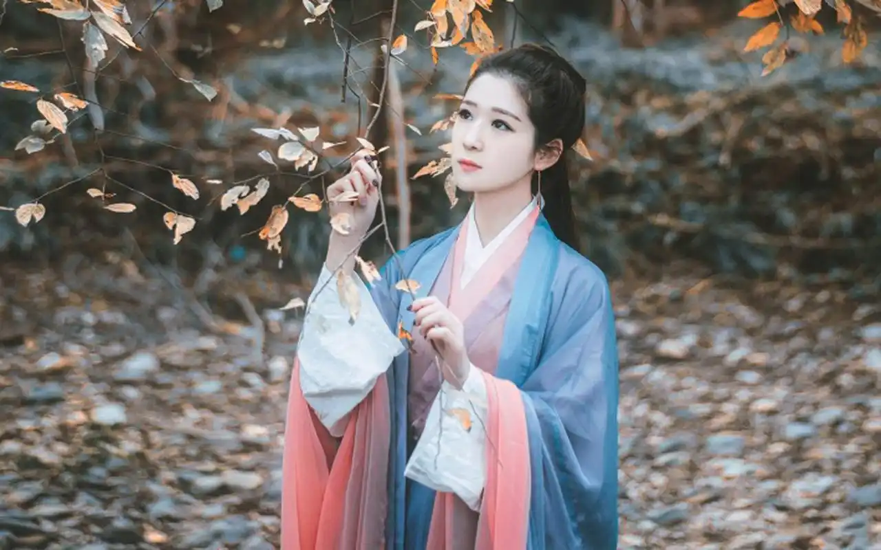 古风美女唯美写真宽屏桌面壁纸