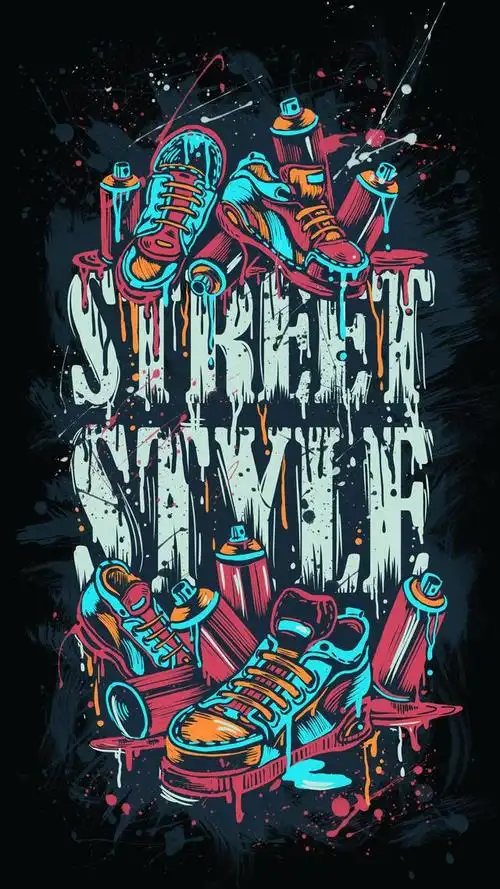 4k壁纸涂鸦用喜欢的色彩尽情创作属于你的那幅画