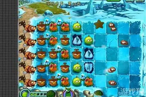 第二个就是滑雪僵尸就利用海象当跳板,来