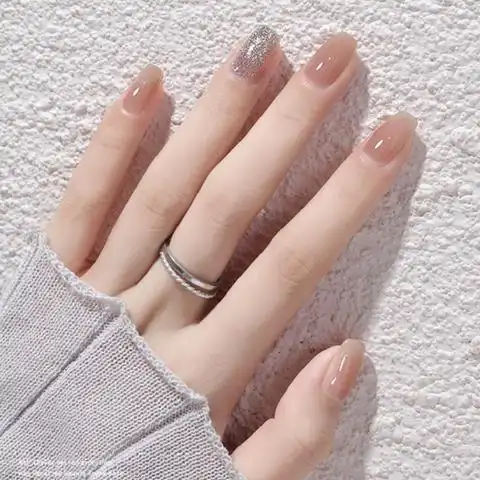 夏季绿色指甲油胶2022年新款流行夏天显白三色套装全套美甲店专用